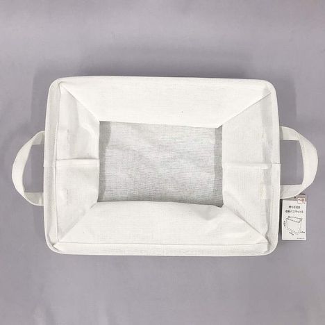 持ち手付き収納バスケットＳの商品画像