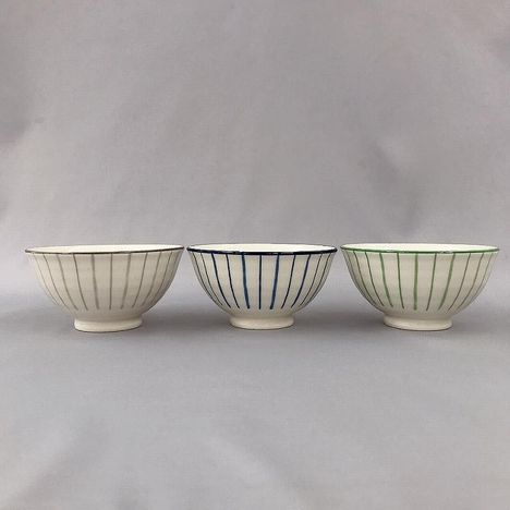 茶碗　大　縦ラインの商品画像