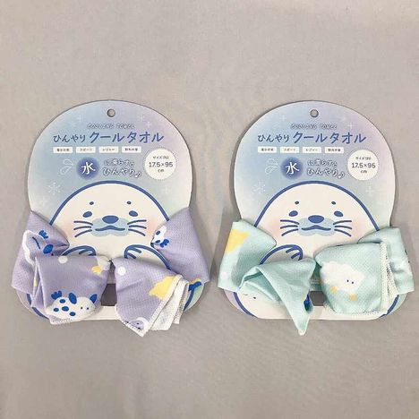 ひんやりクールタオル　ウミウシの画像