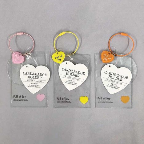 カード＆缶バッジホルダー　カラーＡの商品画像