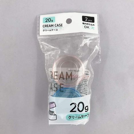 クリームケース　２０ｇ　２Ｐ　カラーの画像