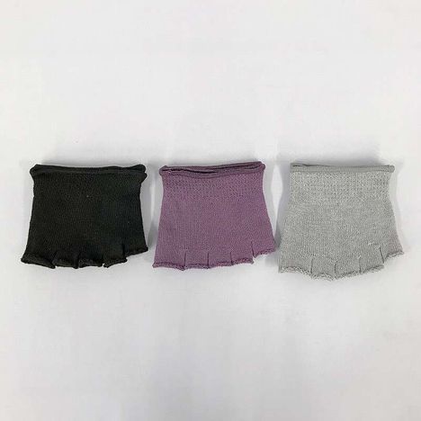 婦人　パーツ靴下　５本指　指先なしの2番目の写真