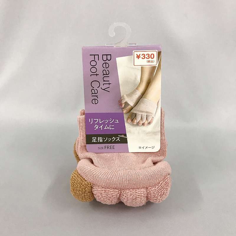 足指ソックスハーフサイズの商品画像