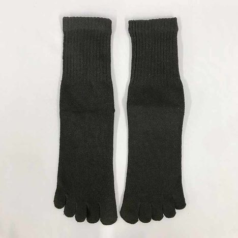紳士消臭５本指靴下クルー丈の2番目の写真
