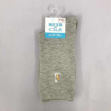 海洋婦人クルー丈　チンアナゴ刺繍の商品画像