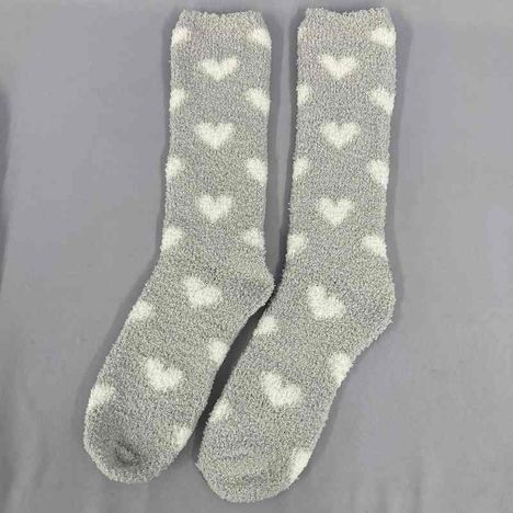 モール　ミドル丈　ハート総柄ＧＹの2番目の写真