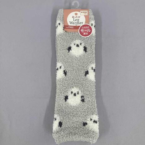 モールレッグウォーマーシマエナガＧの画像