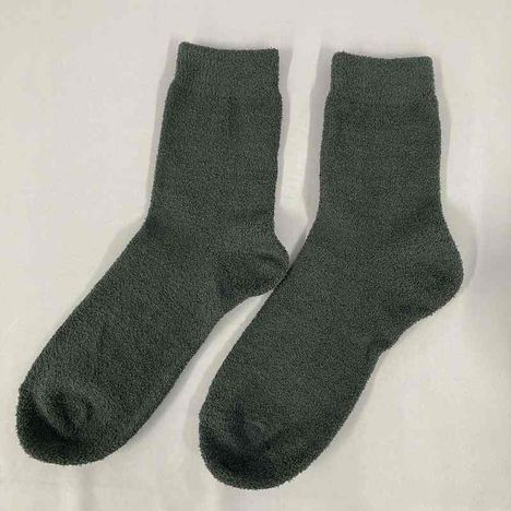 紳士薄手モール靴下　無地の2番目の写真