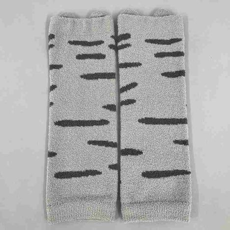 薄手モールレッグウォーマー猫柄Ｂの3番目の写真