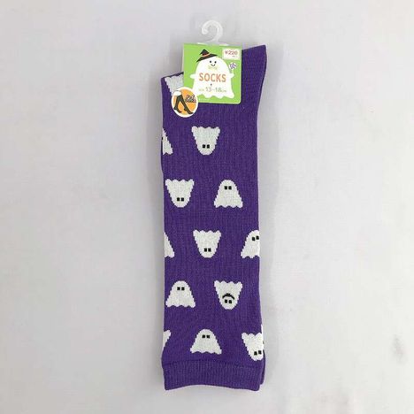 子供ハイソックスＨＷおばけドットの画像