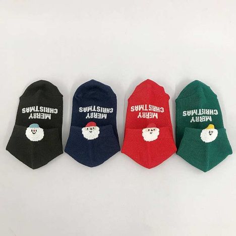 子供ショート丈靴下１３　クリスマスピコの3番目の写真