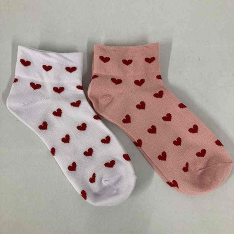 婦人靴下　アンクル丈　プチハートの3番目の写真