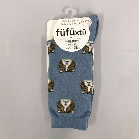 デザインソックス婦人　猫柄の商品画像