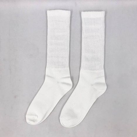 婦人リッチェルルーズソックス　白の2番目の写真