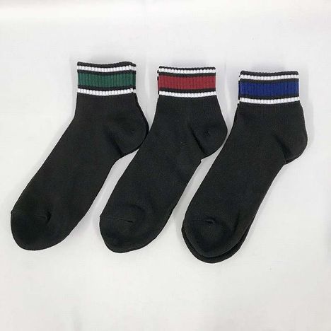 紳士靴下　アンクル丈　トップ３本ラインの2番目の写真