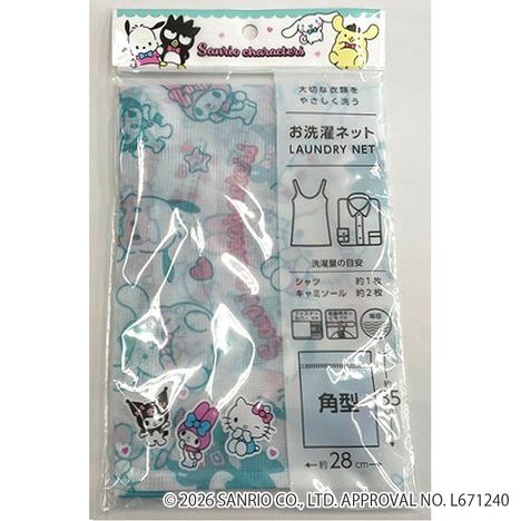 サンリオキャラクターズ　お洗濯ネット（角型）アメリカンの商品画像
