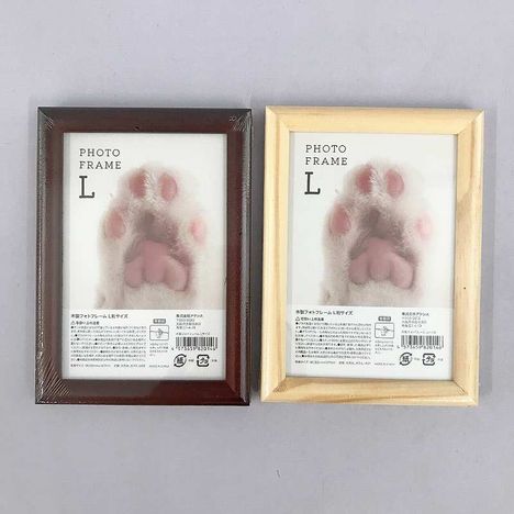 木製フォトフレームＬサイズの画像