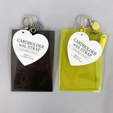 ストラップ付カードホルダー　ＹＥ／ＢＫの商品画像
