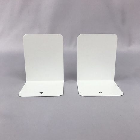 Ｌ型ブックスタンド小２Ｐホワイトの3番目の写真