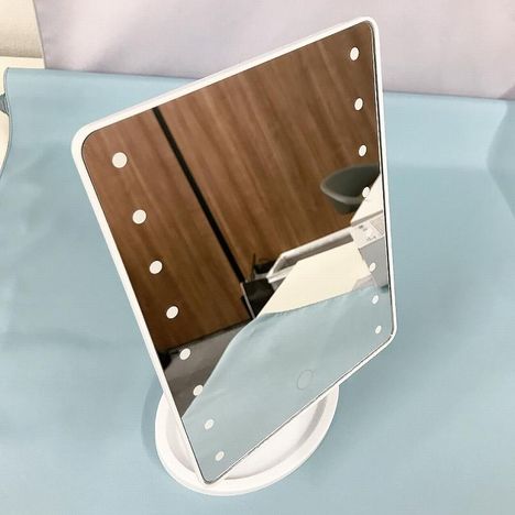ＬＥＤスタンドミラー　四角の4番目の写真