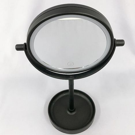 ＬＥＤスタンドミラー　丸の2番目の写真