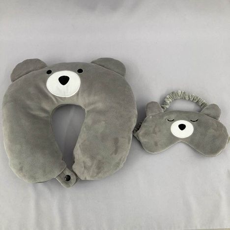 アイマスク付きネックピローの3番目の写真
