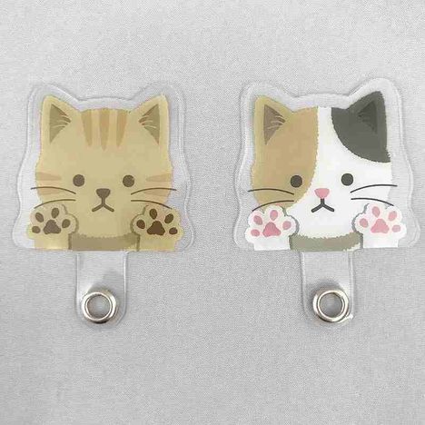 ストラップホルダー　ねこの2番目の写真