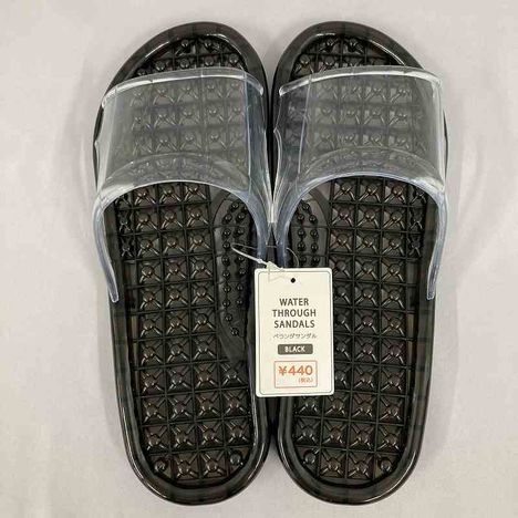 ベランダサンダル　ＢＫの商品画像