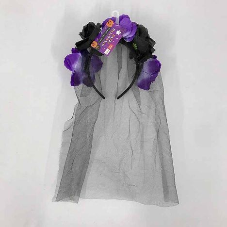 ベールカチューシャ　フラワーの商品画像
