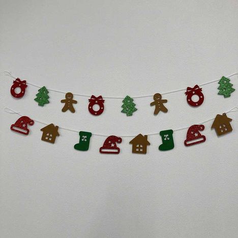 ＸＭＡＳグリッターガーランドの2番目の写真