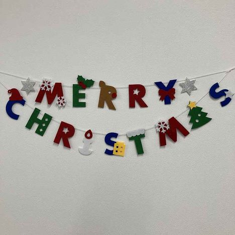 ２５ＸＭＡＳガーランド２連の2番目の写真