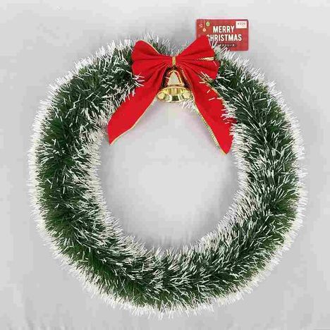 ２５クリスマスリースの画像