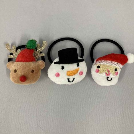 クリスマスヘアゴムの2番目の写真