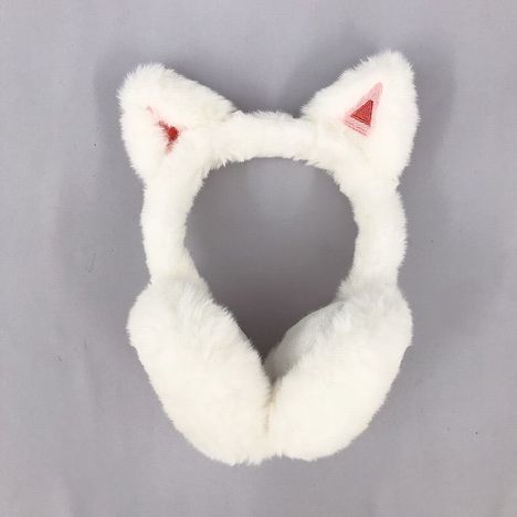 折りたたみイヤーマフ　猫耳ＷＨの3番目の写真