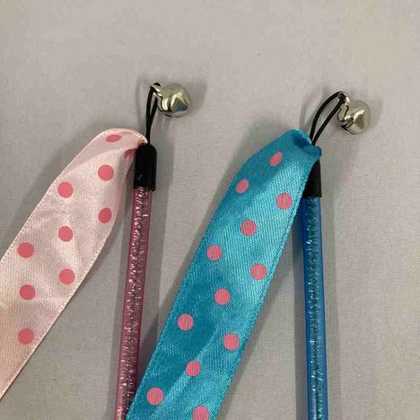 猫じゃらし　鈴付リボンの3番目の写真