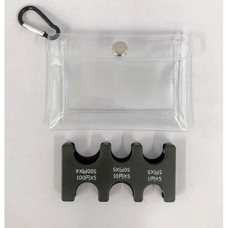 ポーチ入りコインホルダーＢＫの3番目の写真