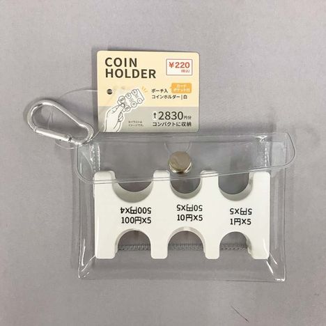 ポーチ入りコインホルダーＷＨの商品画像