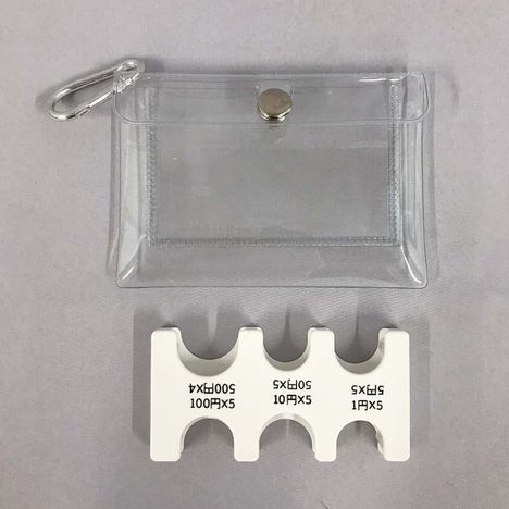 ポーチ入りコインホルダーＷＨの3番目の写真