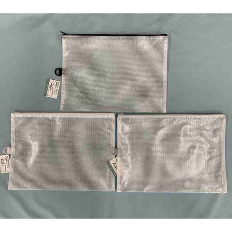 Ｄフック付ＰＶＣネットポーチ　Ａ４の商品画像