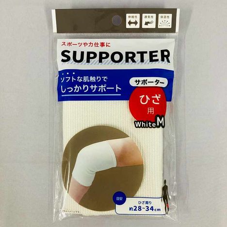 サポーターひざ用Ｍサイズの商品画像