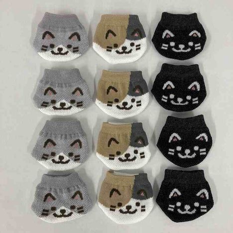 キャスターカバー　猫フェイスの2番目の写真