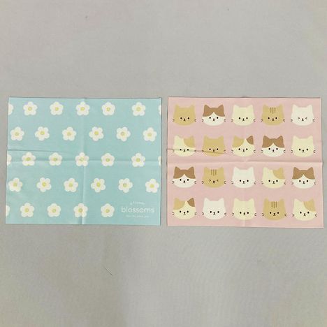 めがねクリーナー　花／ネコの2番目の写真
