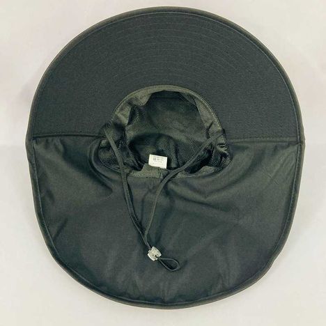 つば広ハット　ネックカバー付の3番目の写真