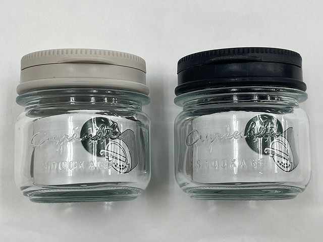 デザイン　ガラス調味料ボトル　１０穴の商品画像