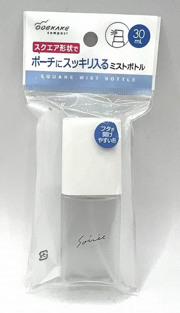 トラベルミストボトル　スクエア　３０ｍＬの商品画像