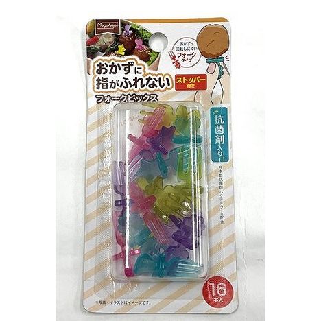 指が触れないフォークピックス　１６本入りの商品画像