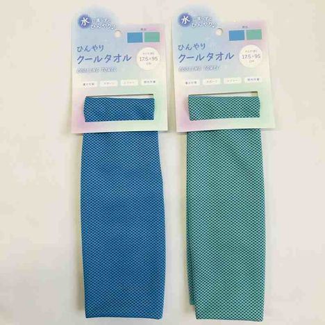 ２６ひんやりクールタオル　ＢＬ／ＧＲの商品画像