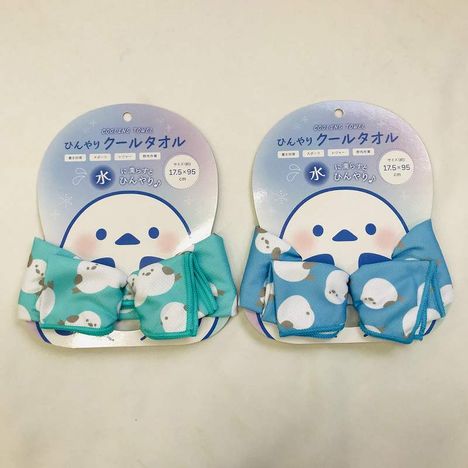 ２６ひんやりタオル　シマエナガの商品画像