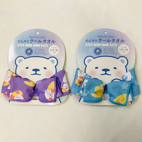 ２６ひんやりクールタオル　サマーアニマルの商品画像