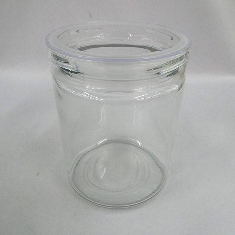 クリア蓋ガラス容器７５０ｍｌの2番目の写真